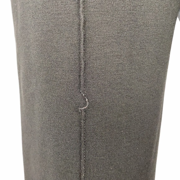 Zara Basic Black Zipper Detail Knit Leggings - Picture 6 of 16